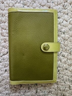 RARE Coach Vintage Leather Address Book